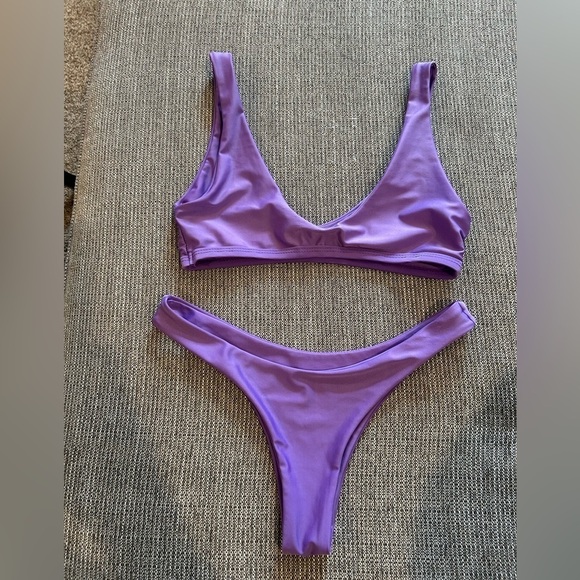 Zaful Other - D01.20. ZAFUL Women Knot Padded Bikini Swimsuit Beach Sz 4 thong bikini set